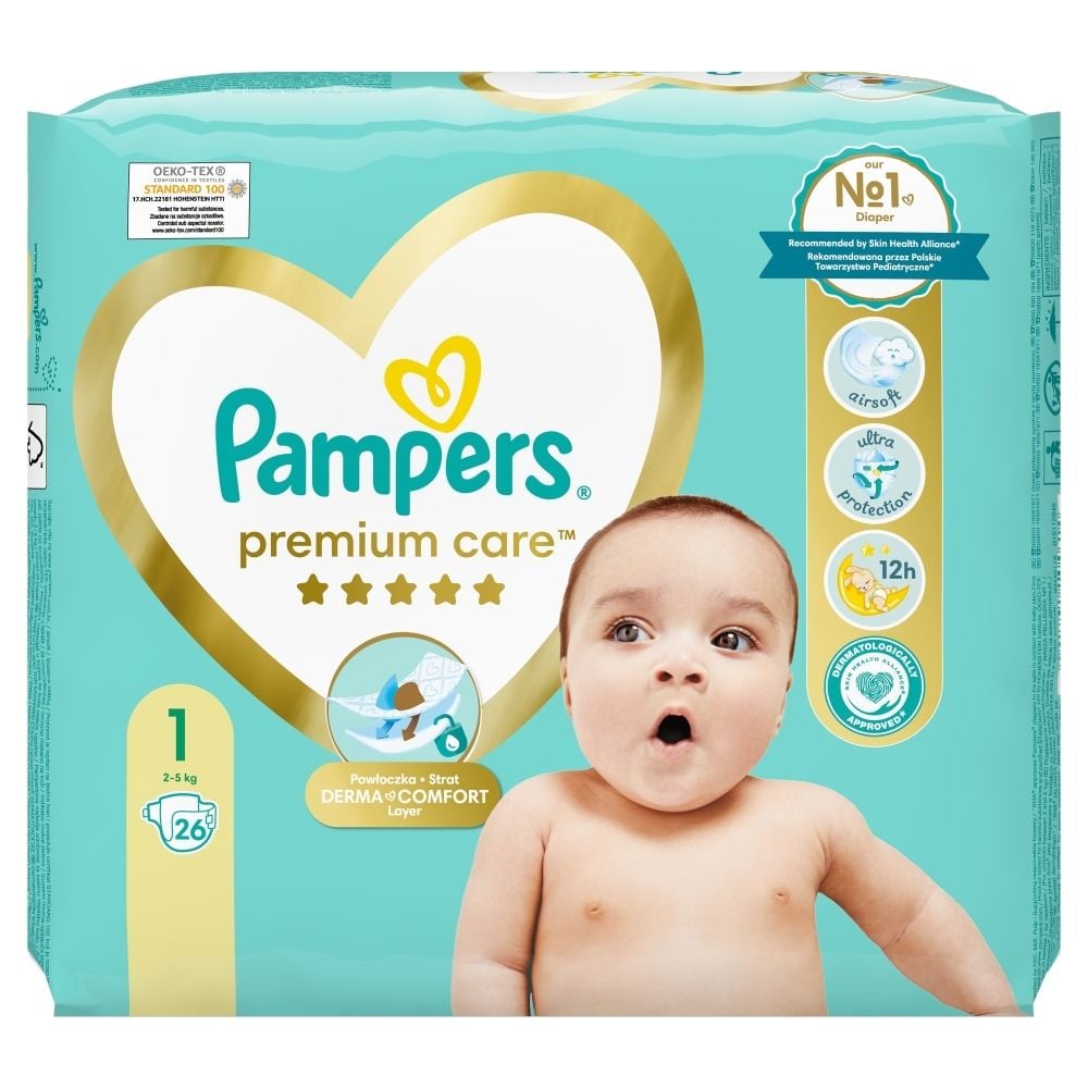 stickers on box pampers