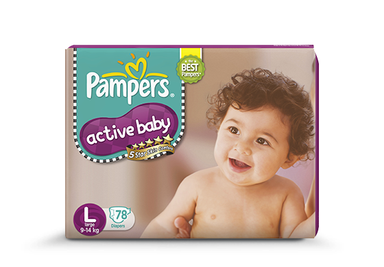 pampers active baby cena