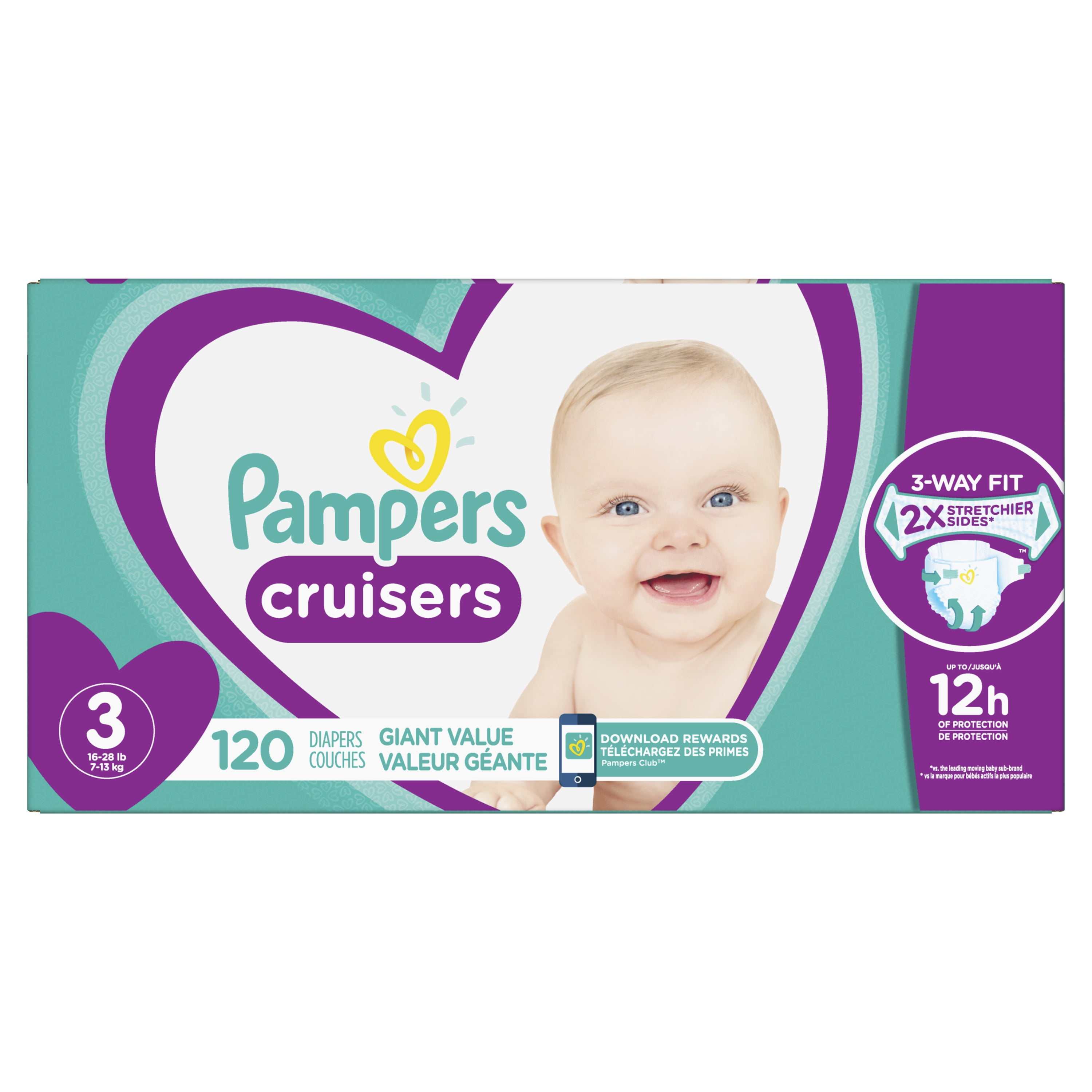 pampers w nocy