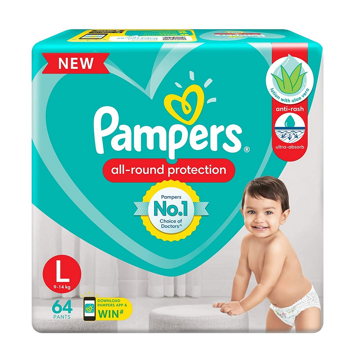 pampers pants premium care 4 maxi 9-14 kg 22 szt-pieluchomajtki