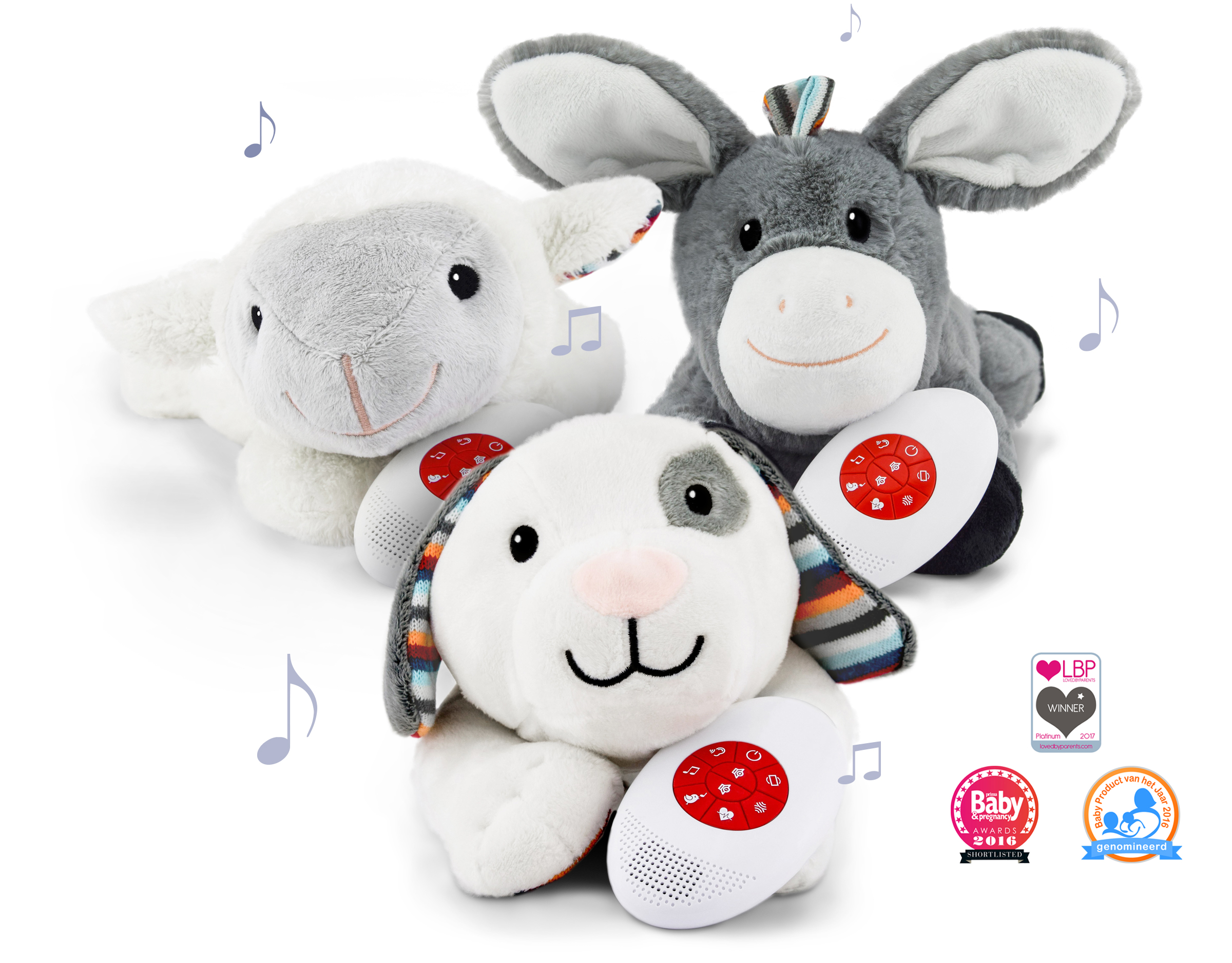 Drewniana lampka nocna Rabbit&Friends Bird z głośnikiem Bluetooth