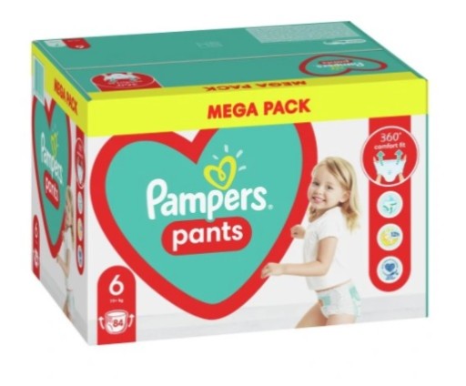 pampers 2 niebieskie