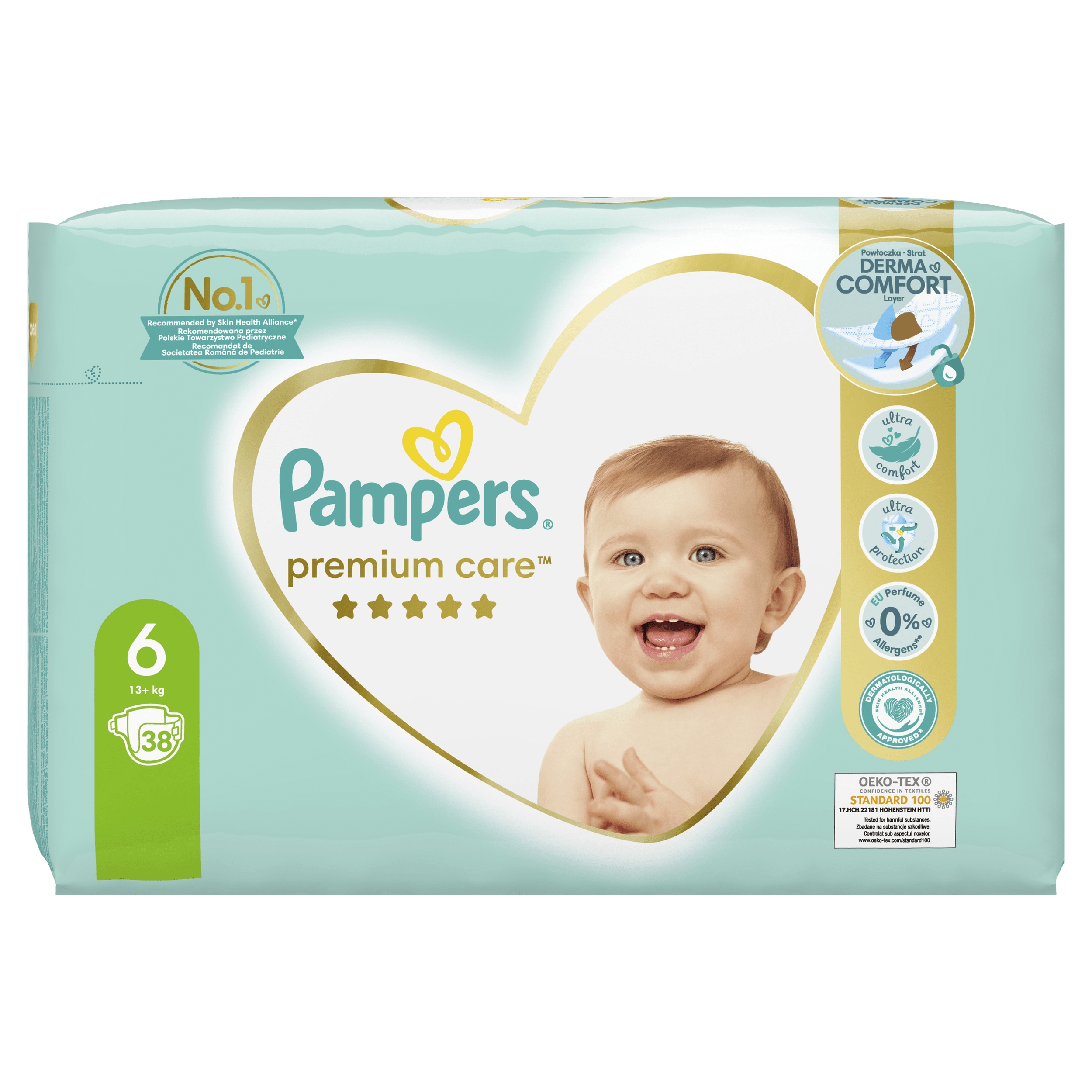 pampers premium care 1 newborn 2-5 kg 88 ks
