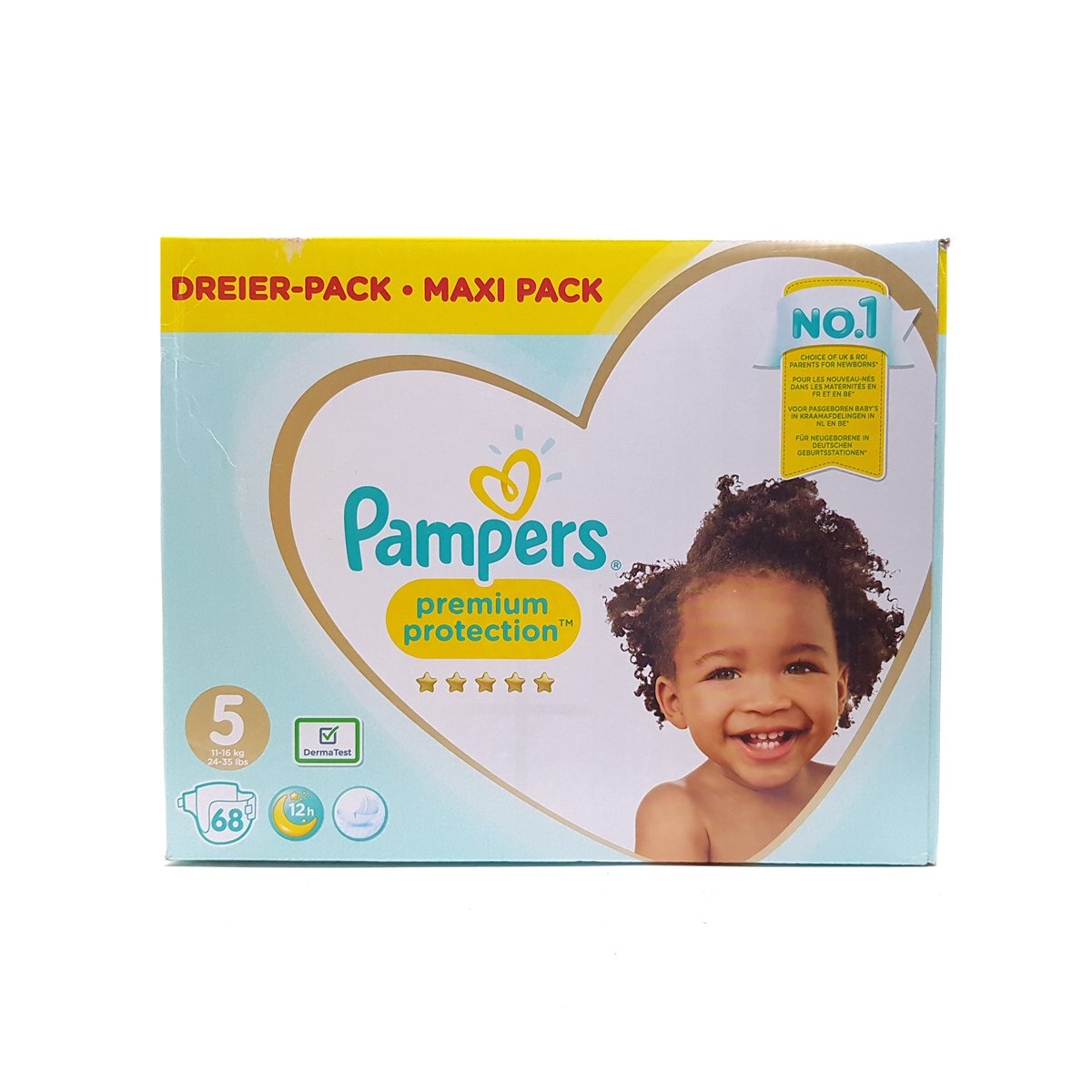 pampers newborn pieluszki 43 szt