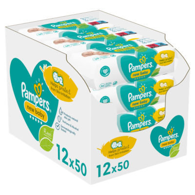 tesco zakupy pieluchy pampers premium care 1