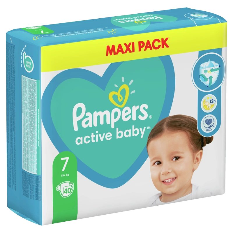 grubosc pieluch pampers