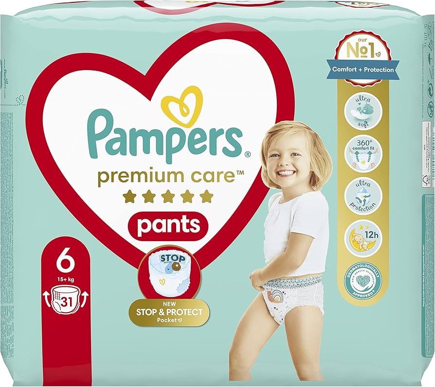 pampers premium protection 4 8