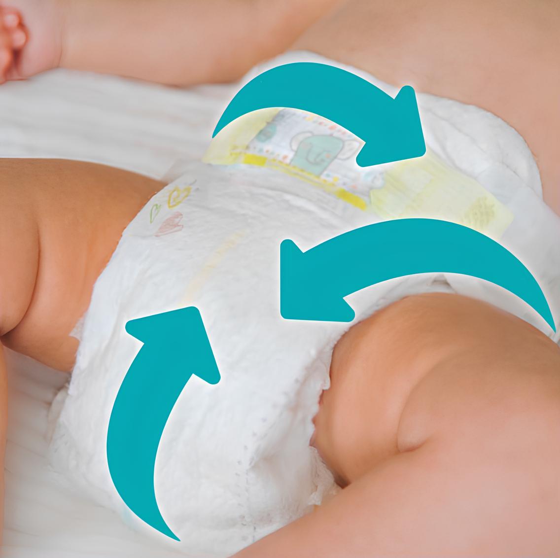 pampers 3 208 sztuk