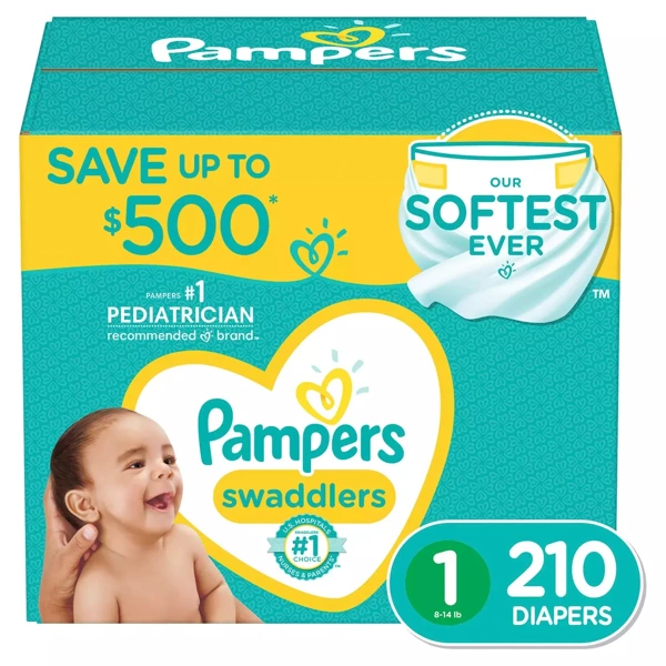 pieluchomajtki pampers carry