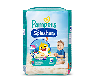 teczki pampers czteropak