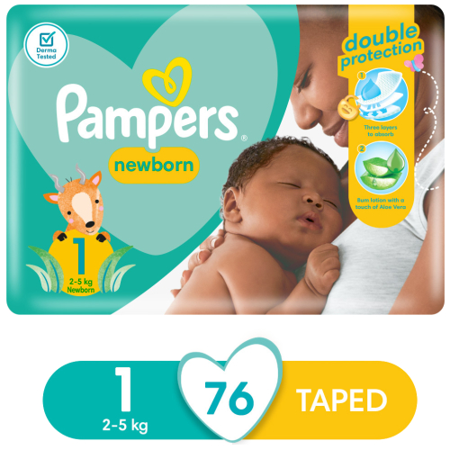 pampers new baby-dry rozmiar 2