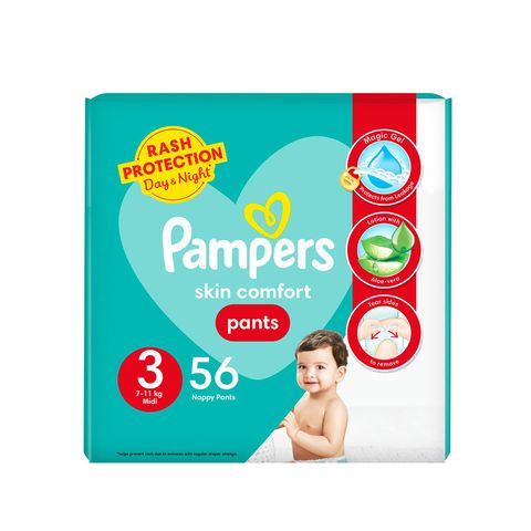 pieluchomajtki pampers pokryte balsamem