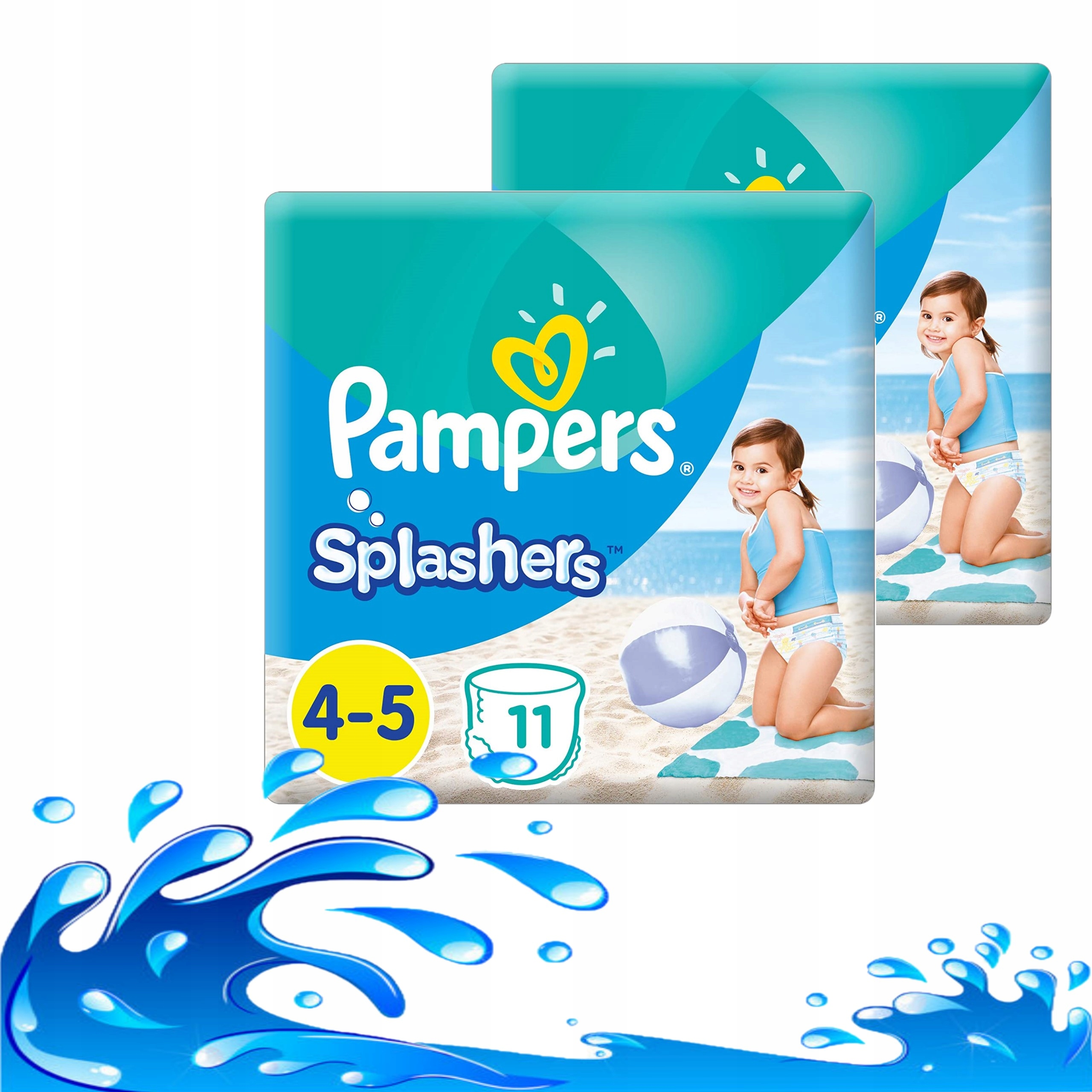 4 pieluchy pampers