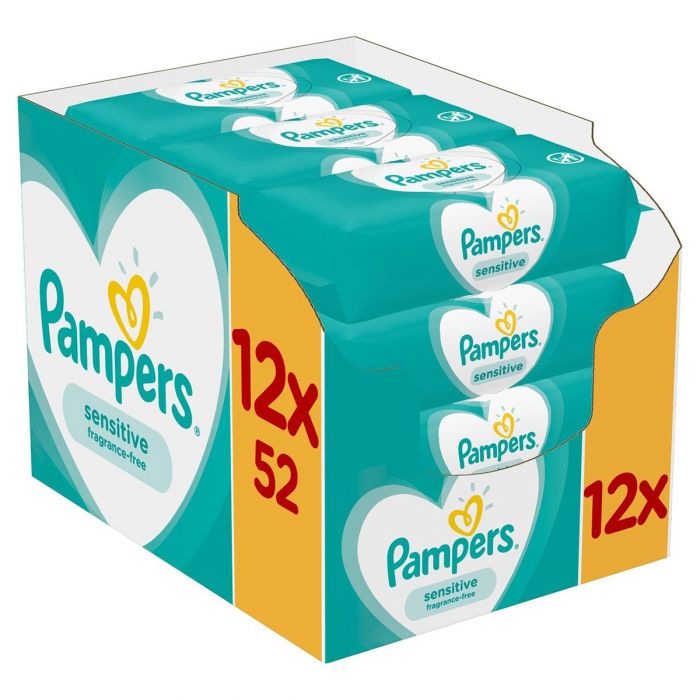 chuteczki pampers sensitive czy pure