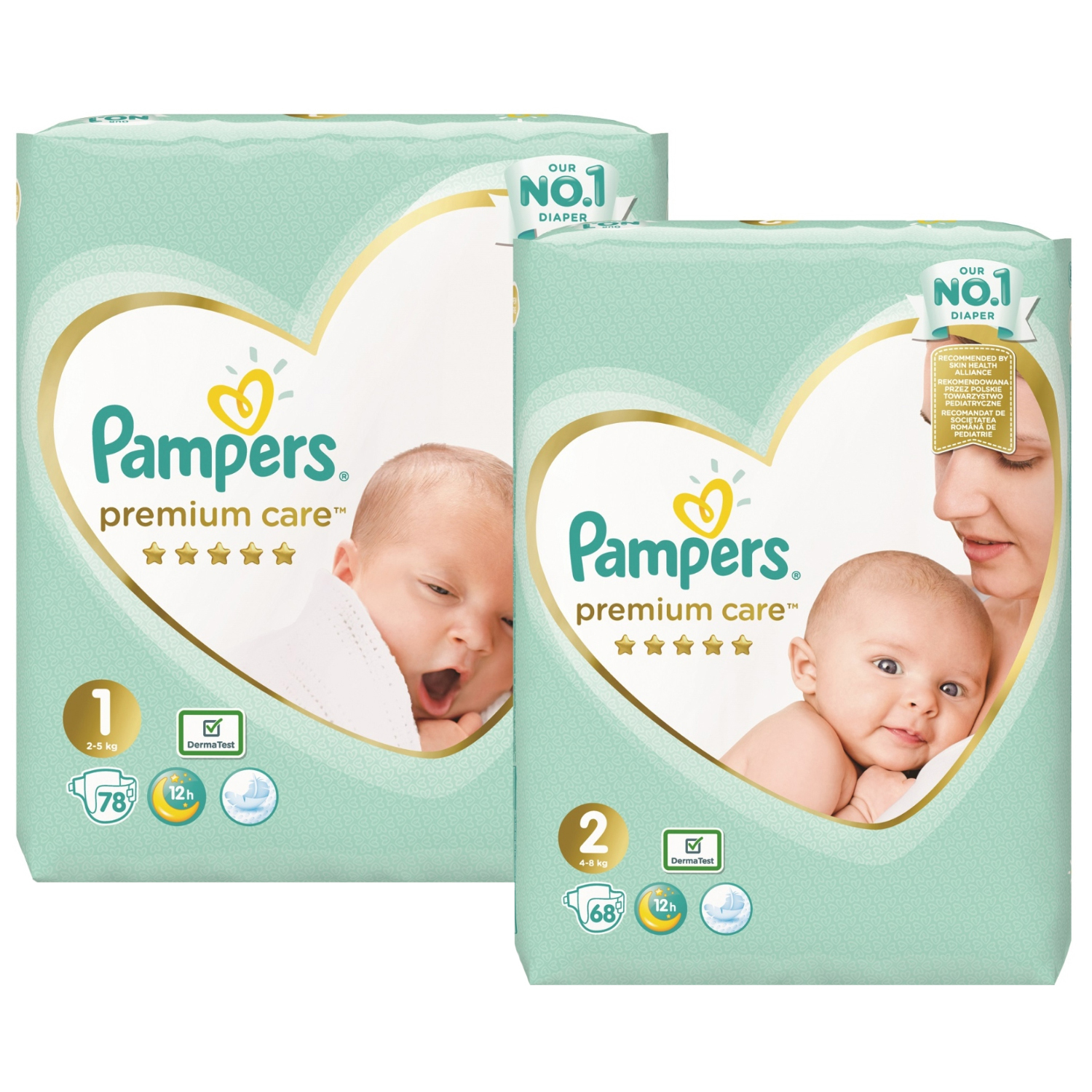 pampers water