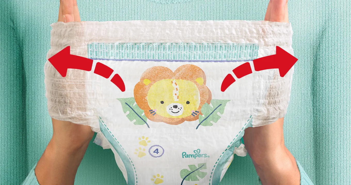 zapinanie pieluszek pampers premium care