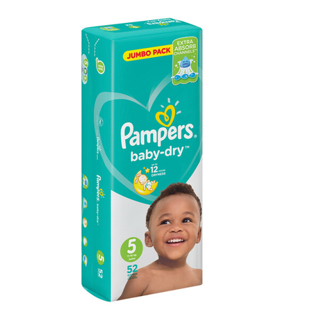 pampers pomarańczowe 5