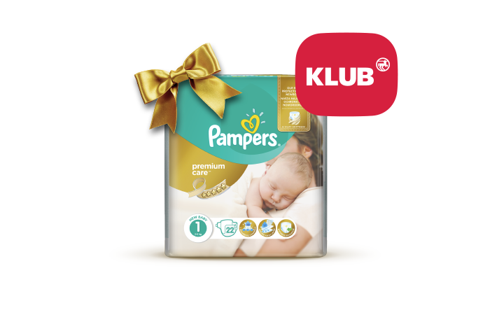 pampers 1 cena 22 szt