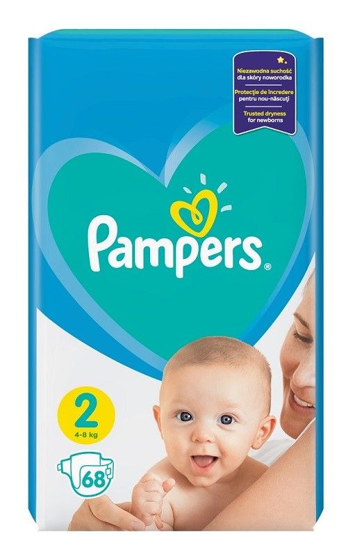 pampers new baby pieluchy jednorazowe rozmiar 3 midi 6-10 kg