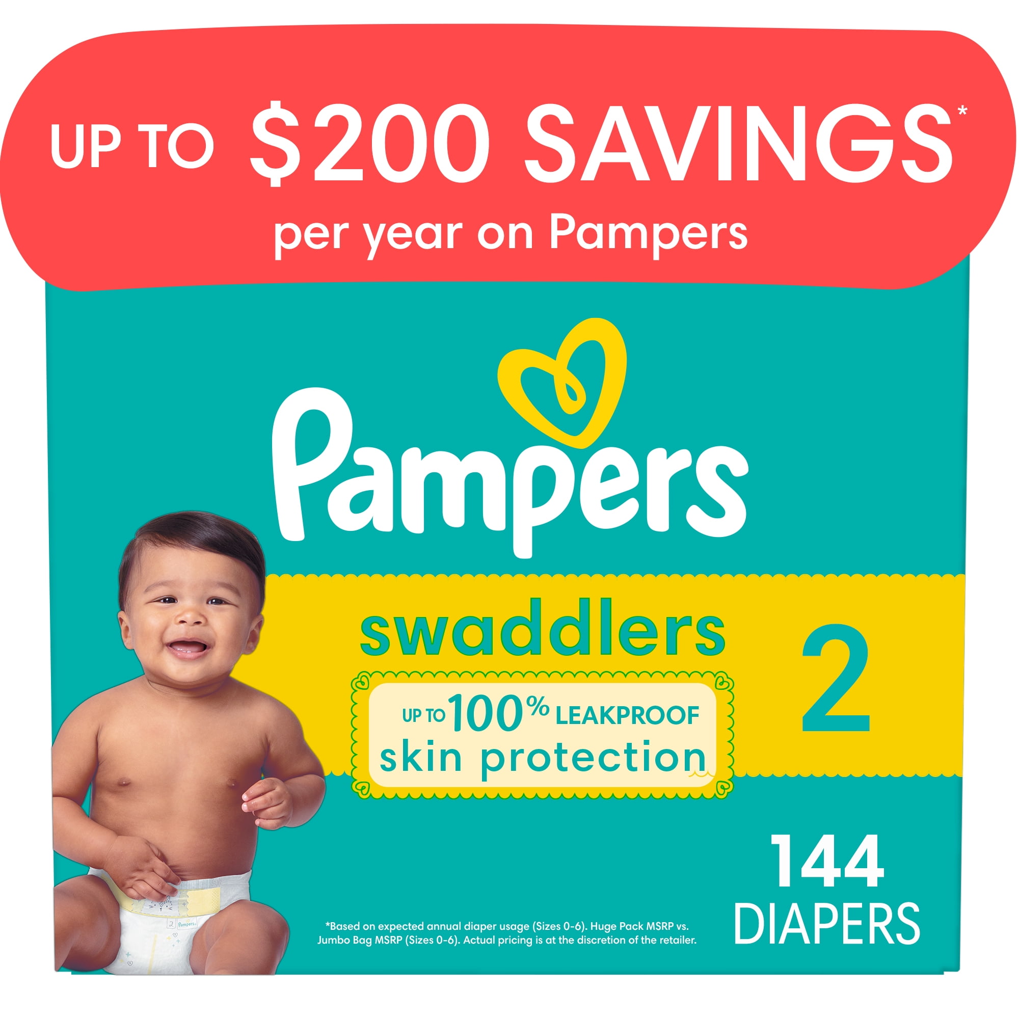 pampers 4 sztuk