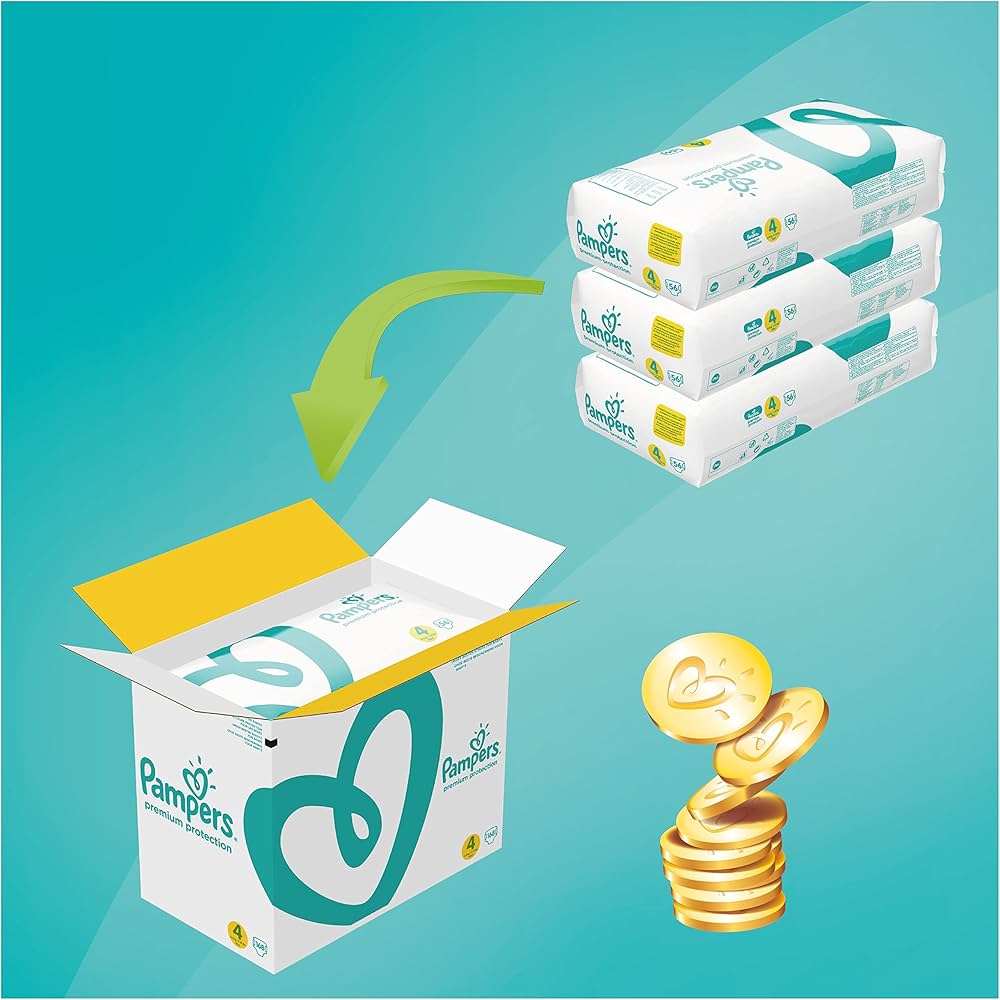 pampers premium care pieluchy 1 newborn 156 szt