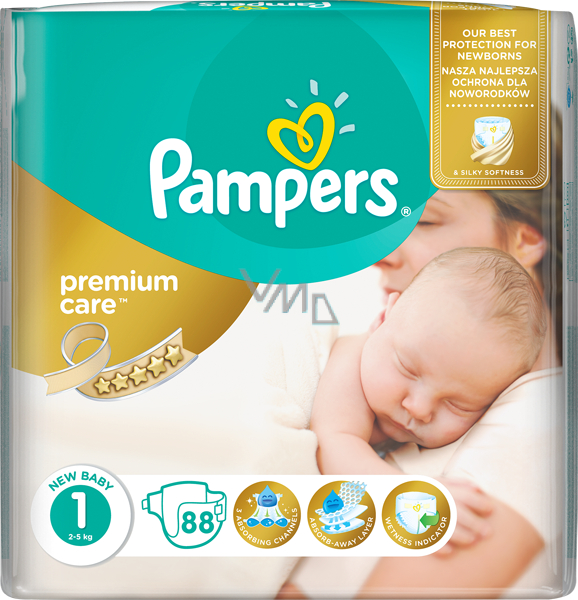 pampers 3 204 sztuk