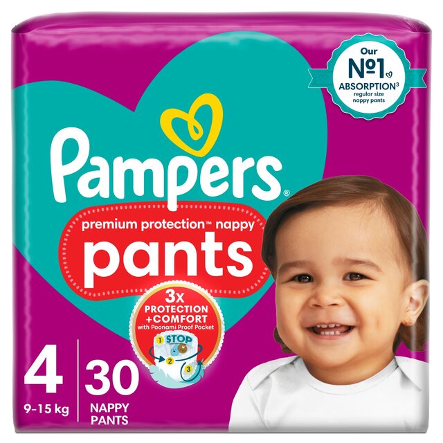 pampers pants tasiemka z tylu