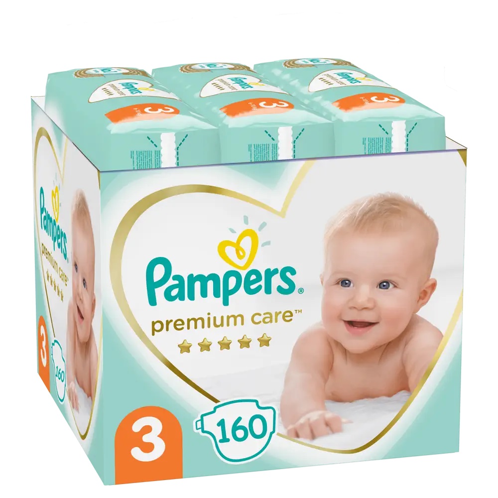 new born pampers premium