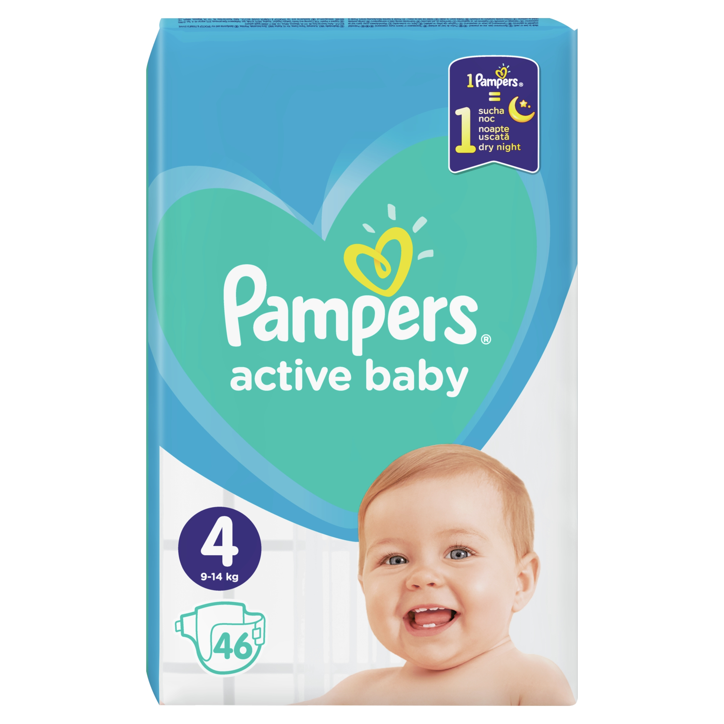 pampers active baby biedronka