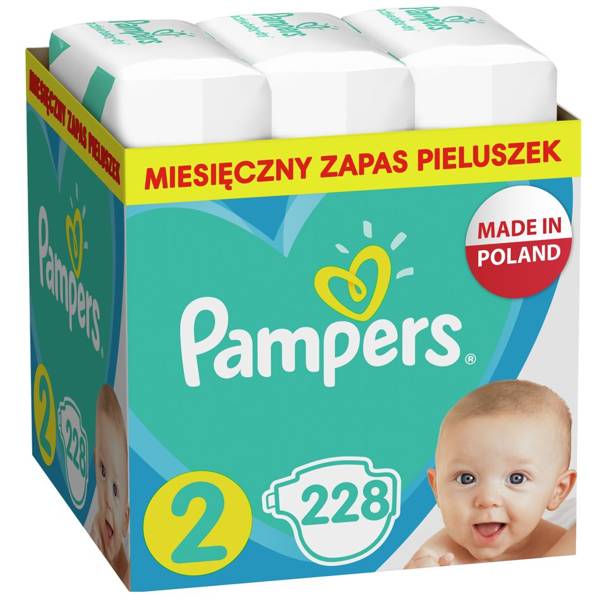 pampers new baby-dry pieluchy 2 mini 100 sztuk rosmann