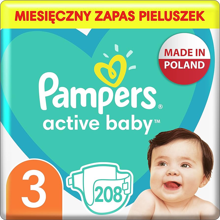 pampersy pampers 2 giant pack