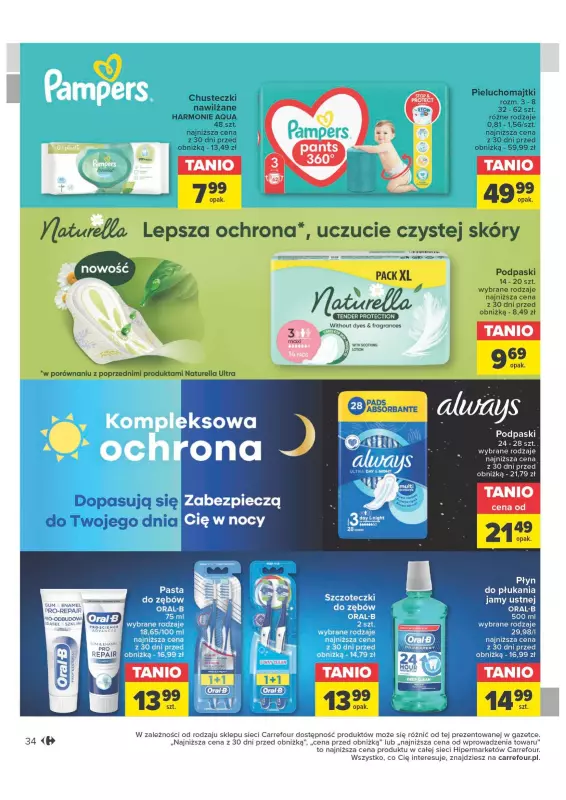 pampers dla dziewczynki