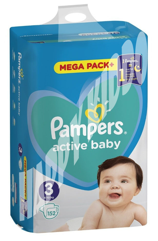 pampers active baby 5 150