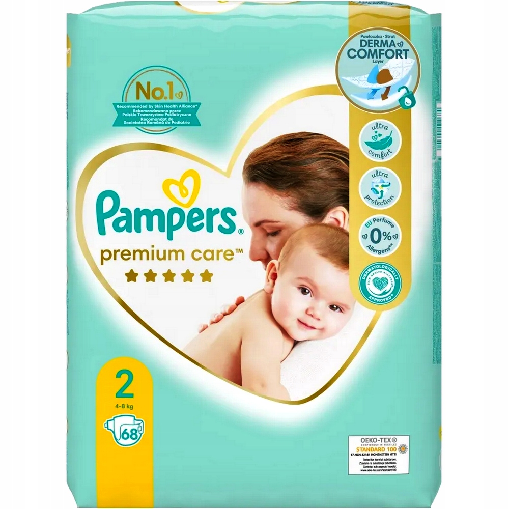 pampers premium care pieluchy rozmiar 1 newborn