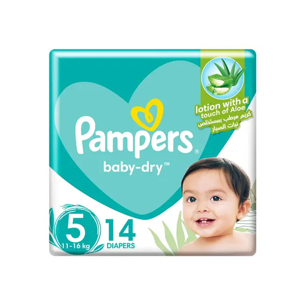 pampers baby dry cena