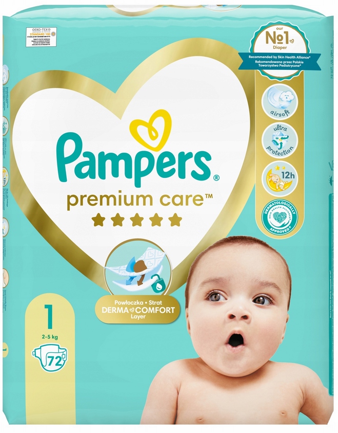 pampers premium care pieluchy rozmiar 4 maxi 8-14kg 168 sztuk