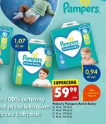 pampers active cena