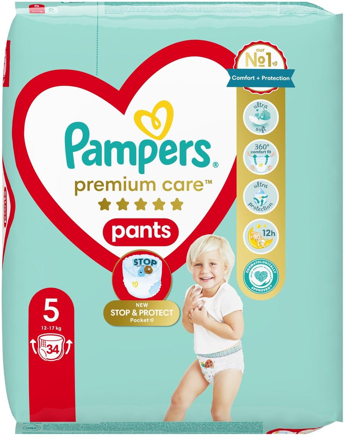 pieluszka od środka pampers premium care