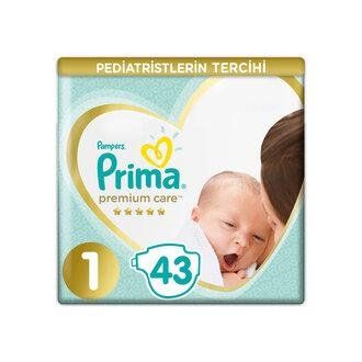 pampers new baby pieluchy rozmiar 1 newborn 2-5kg 43 sztuki