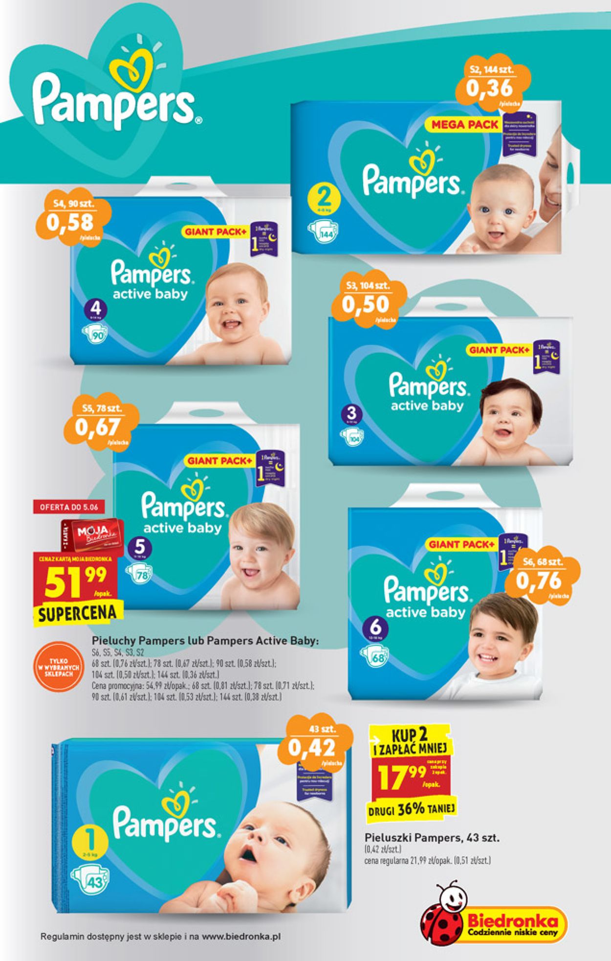 pampers pieluchomajtki promocja