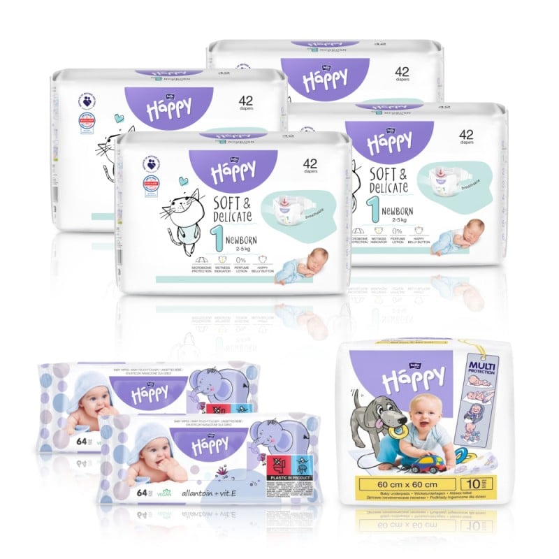 pieluchy pampers premium care 2 mini