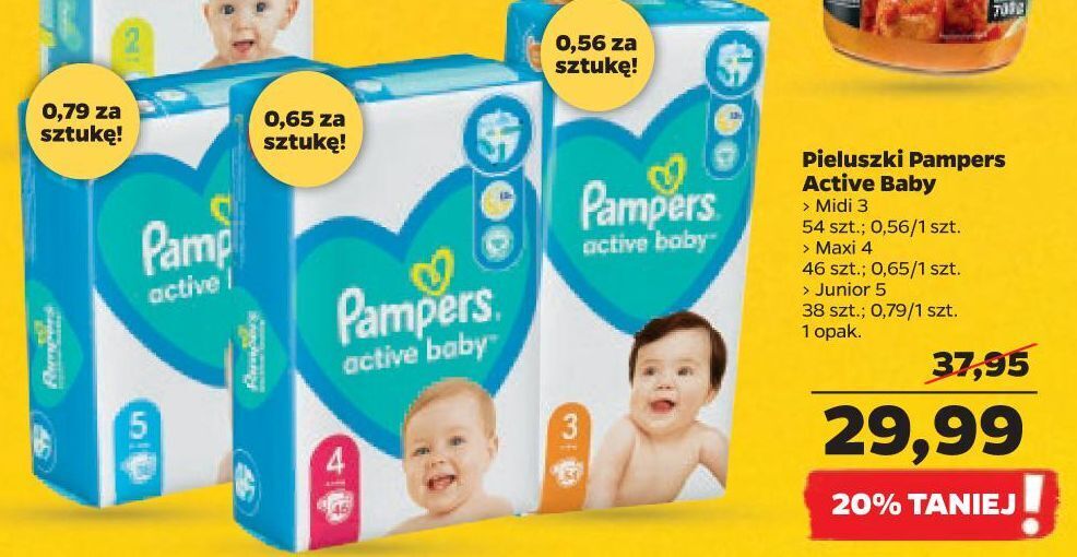 pampers pants rozmiar 6