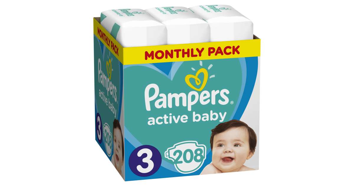 pampers active baby dry 4 90 sztuk