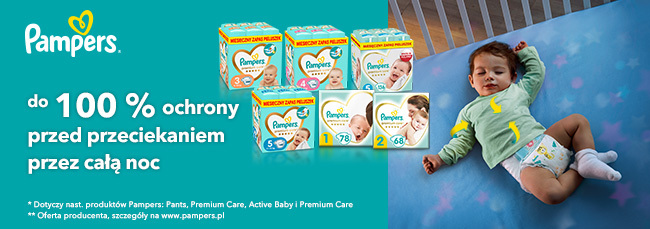 pieluchy pampers 6 tesco