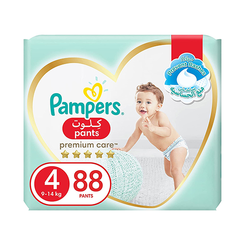 pieluchy pampers active baby premium care 4