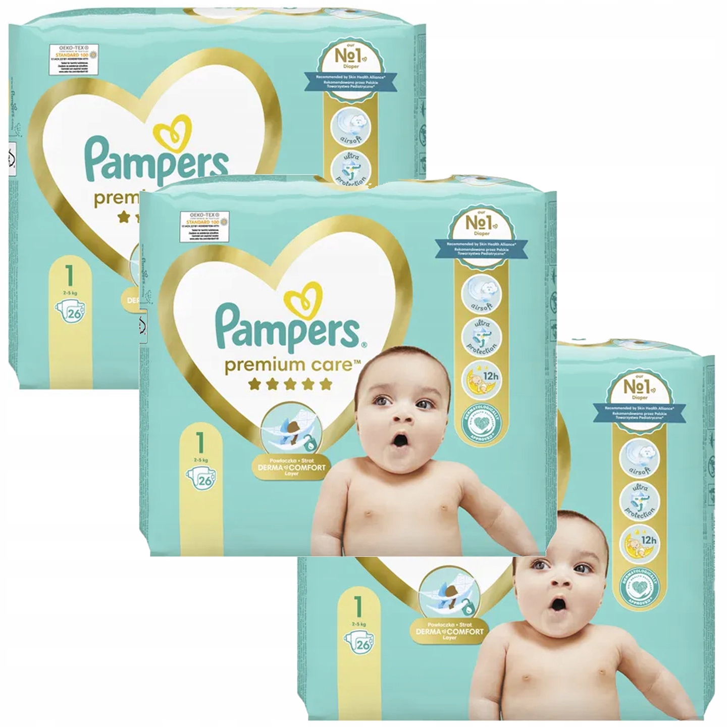 pampers sensitive chusteczki nawilżane sextet 6x56 sztuk