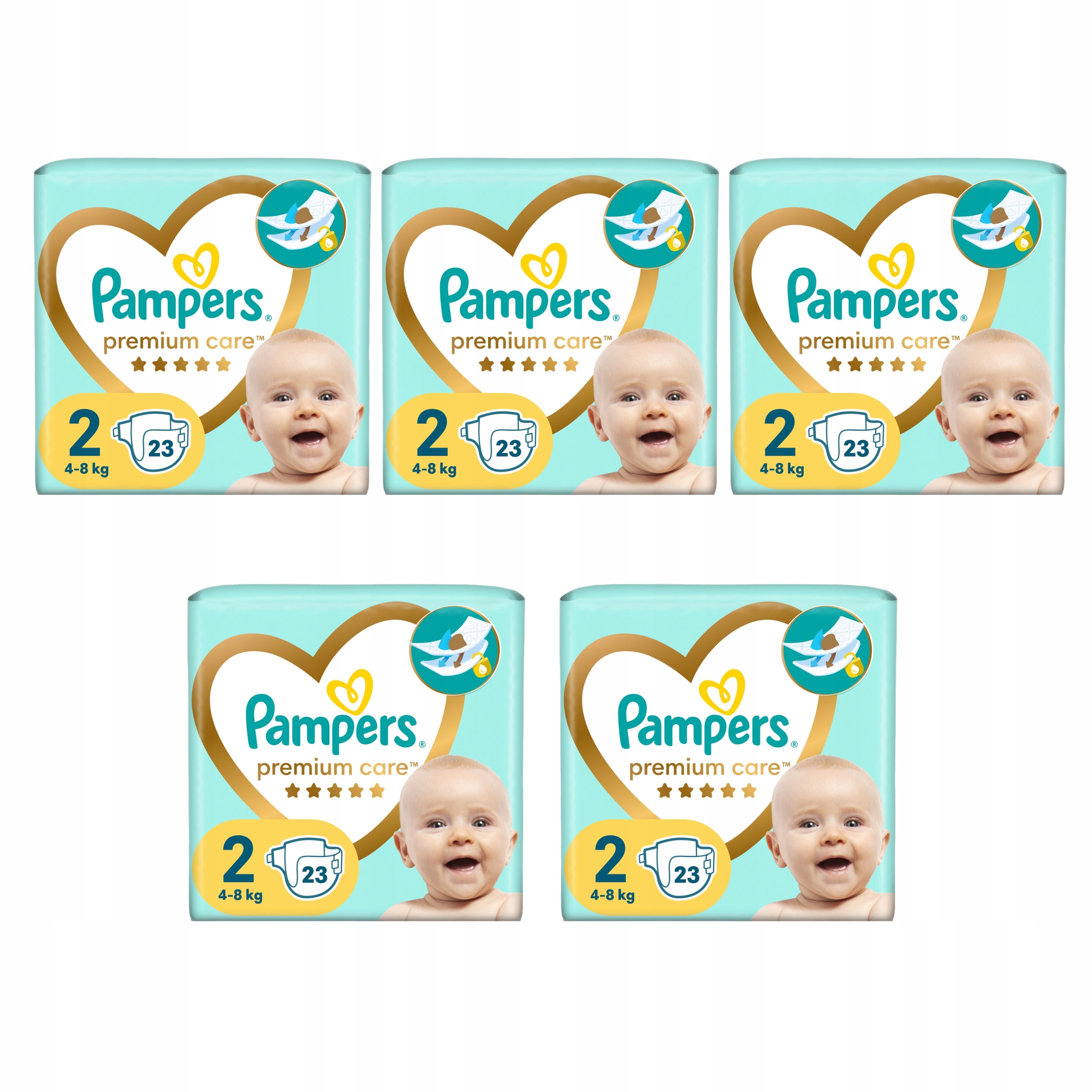 pieluchy pampers active baby-dry 4+ maxi+