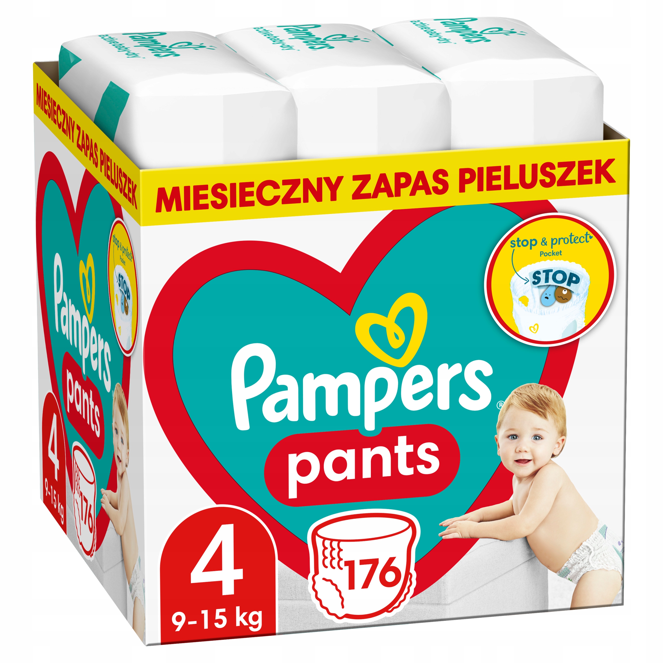 kaufland pieluchy pampers premium care 4