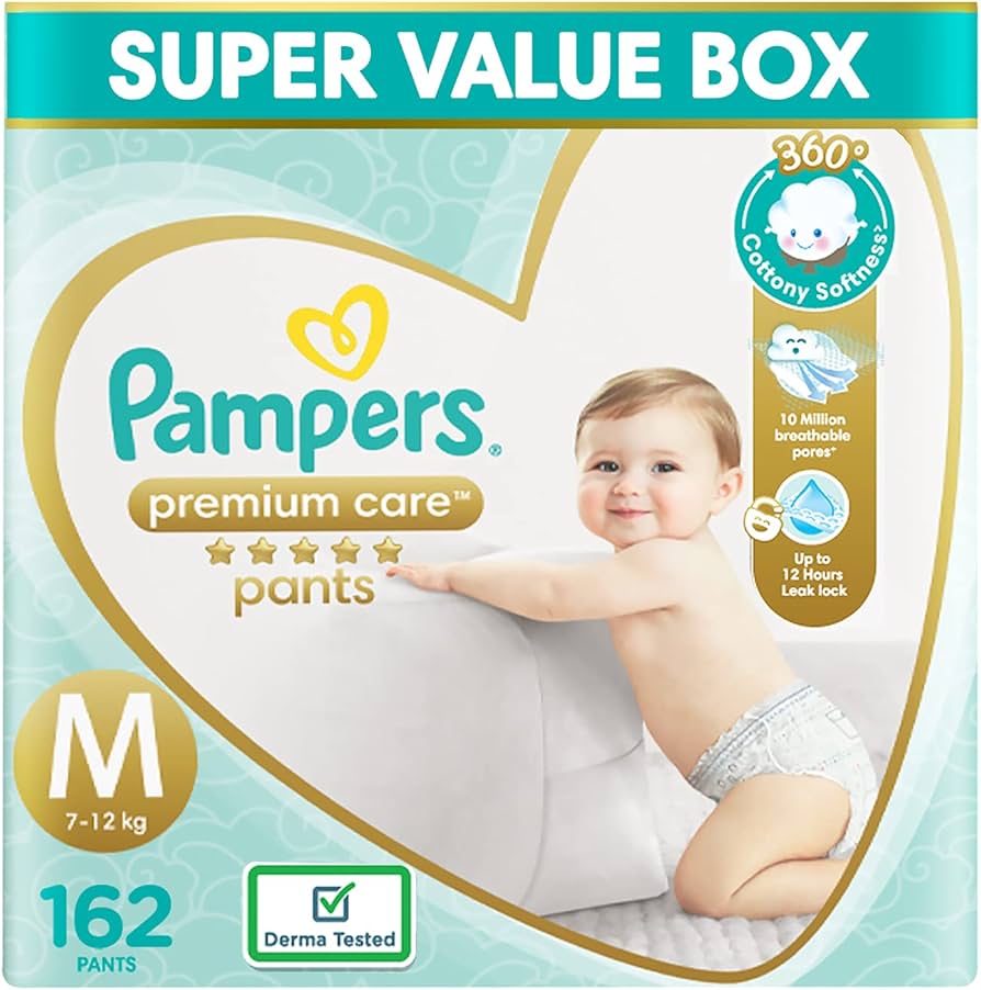 pampers large box