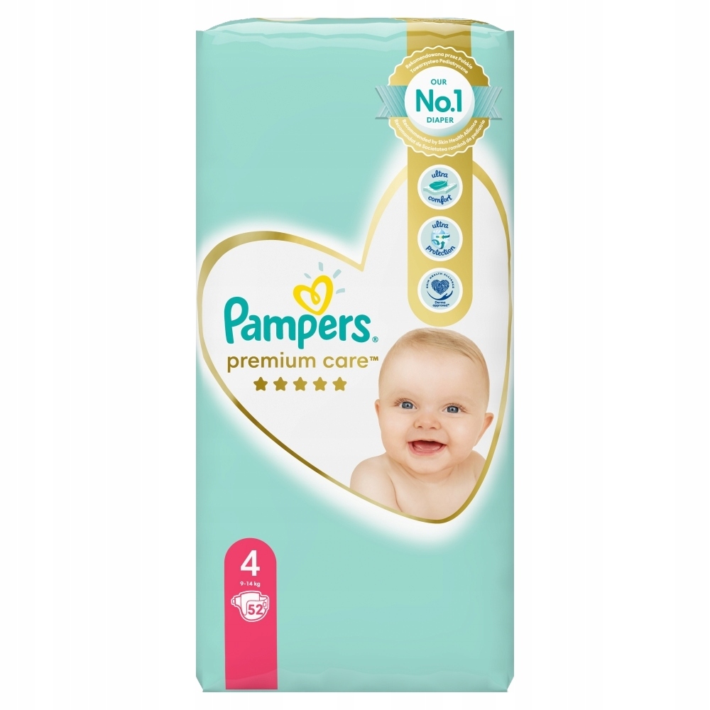 pampers premium care pieluchy rozmiar 2 mini 3-6kg 80 sztuk